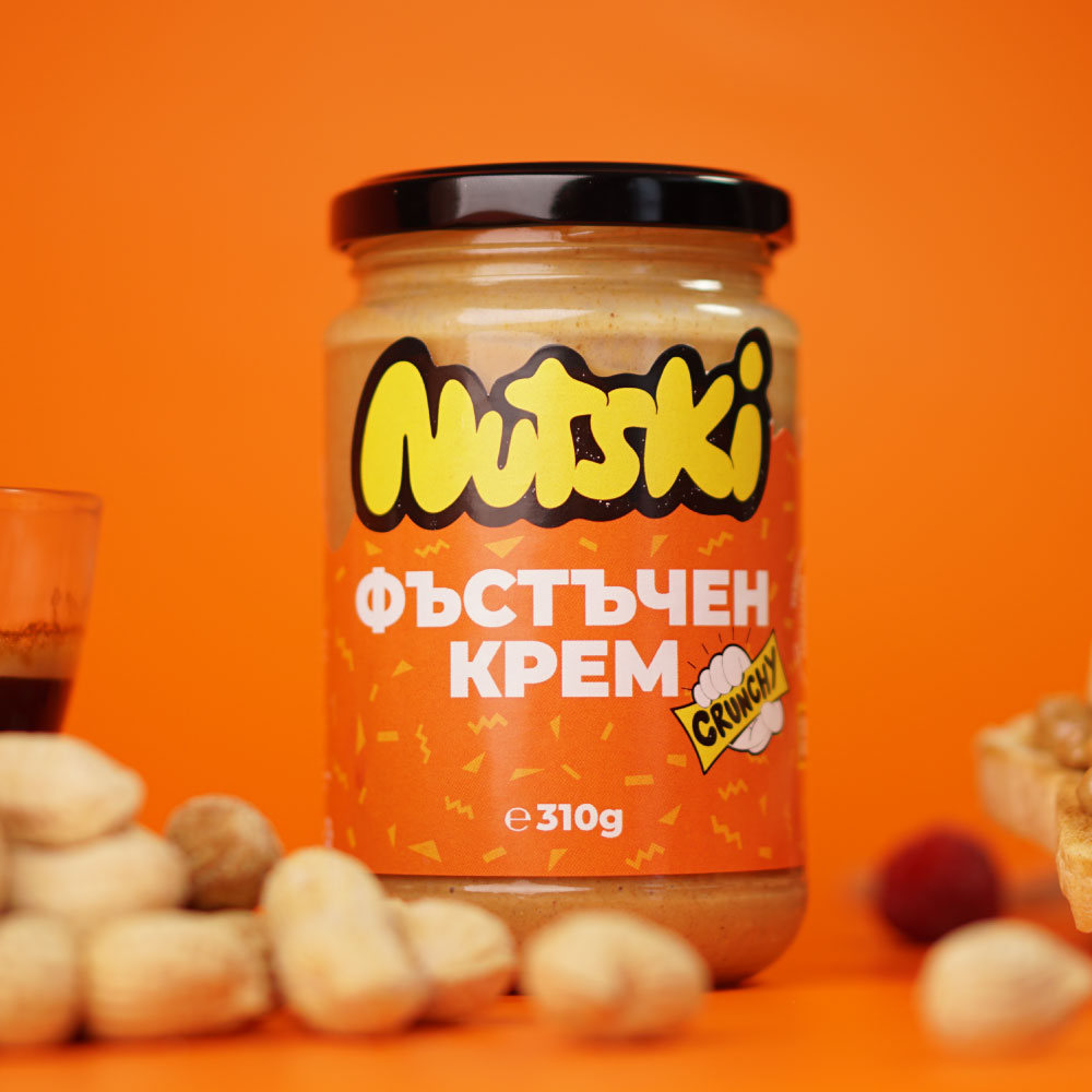 Фъстъчен крем CRUNCHY 310гр. Фъстъчен крем CRUNCHY 310гр.